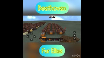 Beethoven - Fur Elise in Minecraft Noteblocks