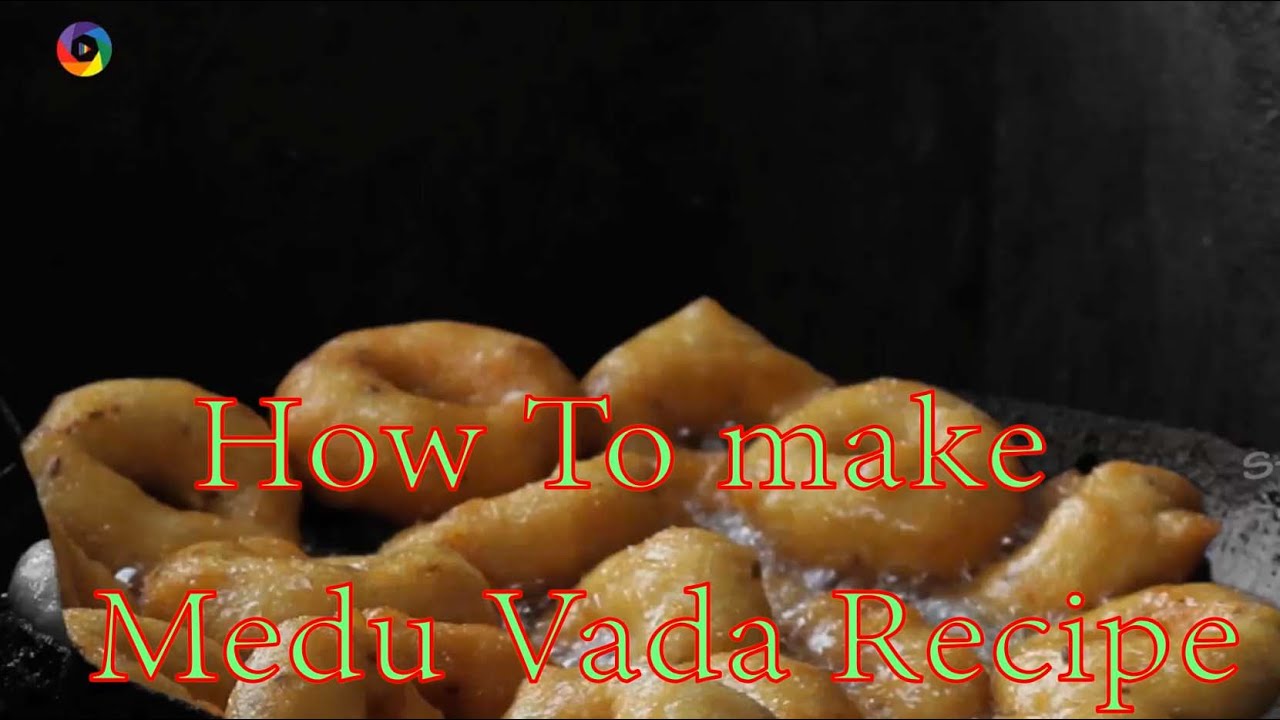How To make  Medu Vada Recipe - Indian Street Food Around | Street Food Mania