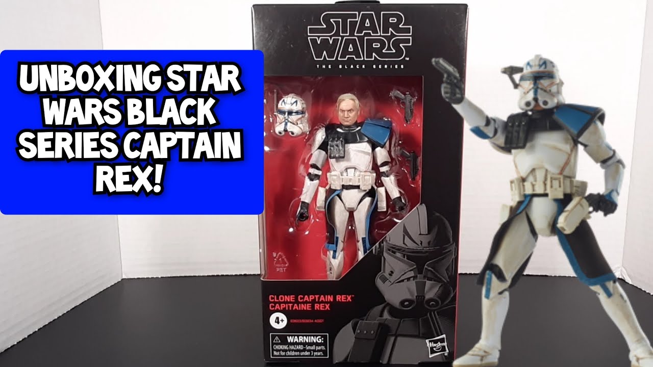 Unboxing the Star Wars Black Series Clone Captain Rex Reissue! - YouTube