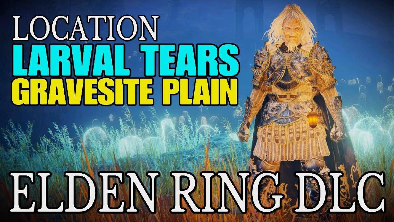 ELDEN RING DLC All Larval Tears Gravesite Plain Area YouTube