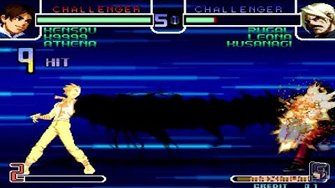 KOF 2002 - All Characters Golden Super Power ( Kensou HSDM Glitch )