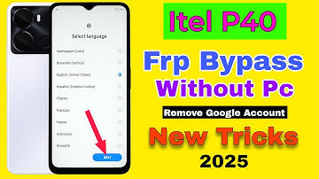 itel P40 (P662L) Frp Bypass ‼️ Without Pc ‼️ Android 12 ‼️ Google Account Remove ✅