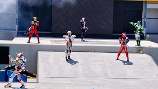 【フルHD】仮面ライダー ジオウ バトルステージ！バイクアクション有り！9ライダー登場！！2019/5（1分20秒から本編スタートです）