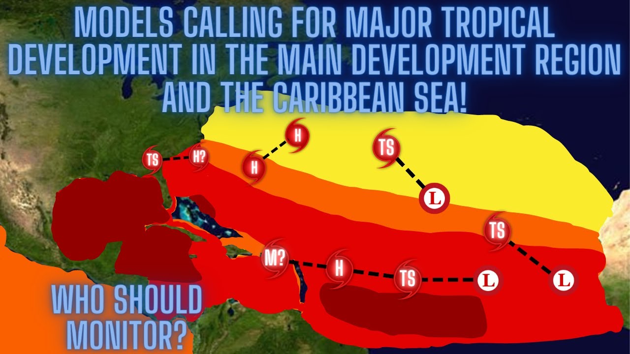 Models Call For Major Tropical Development In The MDR And The Caribbean ...