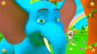 거대 코끼리 노래 | 어린이를 위한 동요 | Little Treehouse의 유치원 만화 노래 screenshot 5