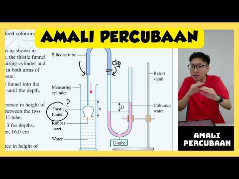 PHYSICS || F5C2 AMALI Pressure in Liquid || U-tube or NO U-tube Selangor AMALI HOW?