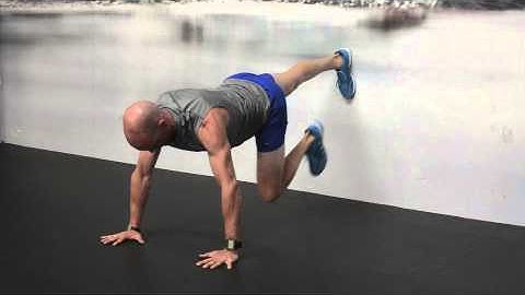 Isometric Wall Push Up Mtn Climbers | Chris Johnson PT