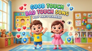 Good Touch Bad Touch Song Kids Safety Nursery Rhyme Muchu Chuchu Tv