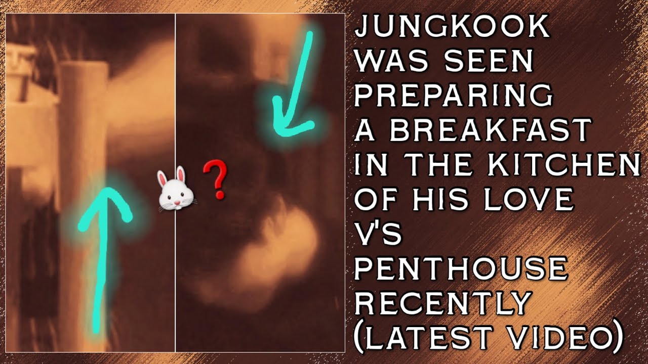 OMG!😱💋Jungkook Was Seen Preparing A Breakfast In The Kitchen Of His ...