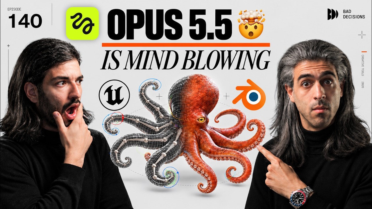 Opus 5.5 Animated THIS in Blender in less than 2 hours 🤯