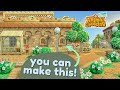 How to Make a Town with a Castle! Using 2.0 Update Items | Animal Crossing New Horizons