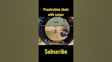 Call of duty mobile penetration shots with sniper #shorts #codmobile #youtubeshorts #codm