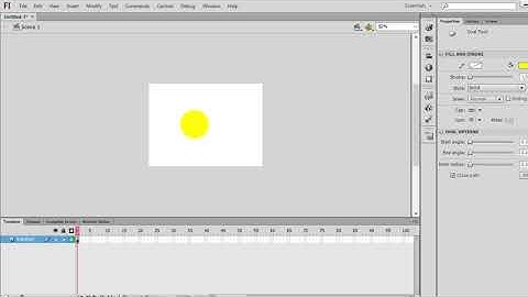 Cara Membuat Animasi Matahari Sederhana Pada Adobe Flash Cs6