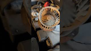 49 Ford shoebox blower motor test. The entire heater setup is for sale