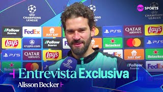 ALISSON BECKER: ¡ESTOY CONTENTO DE VOLVER! | GIRONA 0-1 LIVERPOOL | CHAMPIONS LEAGUE | ENTREVISTA