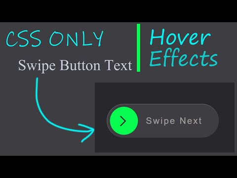 CSS Animated Swipe Button Hover Effects