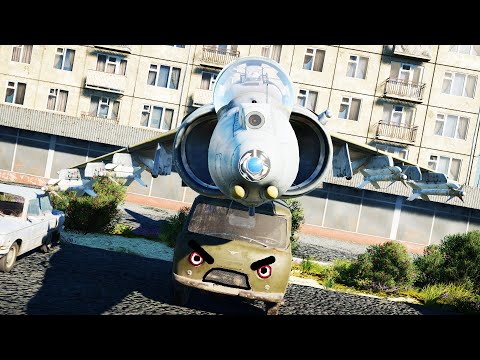 Видео: САЖАЕМ ИМБУ Harrier GR.7 НА БУХАНКУ