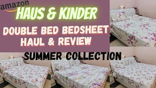 AMAZON BEDSHEET HAUL &amp; REVIEW | SUMMER2022| vnusway