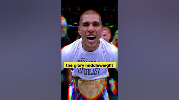 How Alex Pereira became a 2-division Glory kickboxing champion before the UFC #mma #UFC