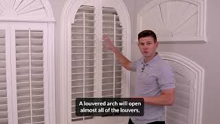 How to Cover an Arch-Shaped Window with Shutters