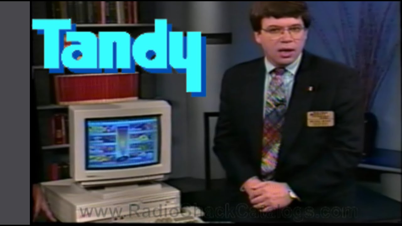 1993 RadioShack Tandy Sensation Computer Demonstration & Sales Tutorial