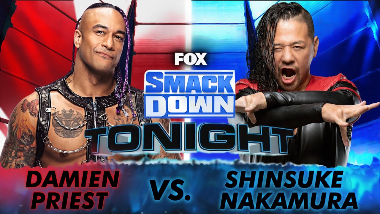 WWE 2K20 | Damien Priest VS. Shinsuke Nakamura - YouTube