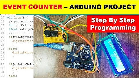 {724} Event Counter / Pulse Counter Using Arduino Uno