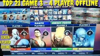 TOP 21 Game PS3 Multiplayer 3 - 4 Player Offline