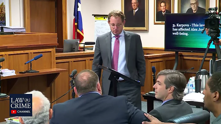 Alex Jones Jumps Out of Seat When Plaintiffs' Atto...