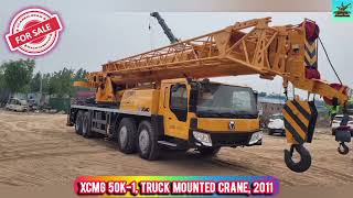 XCMG 50K-1 CRANE ON SALE !!! #xcmg #heavymachinery #heavyequipment