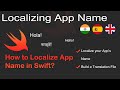Localize Your App Name in Swift 📱