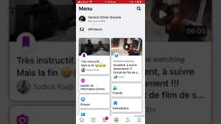 #Shorts | How to turn on Facebook dark mode screenshot 4