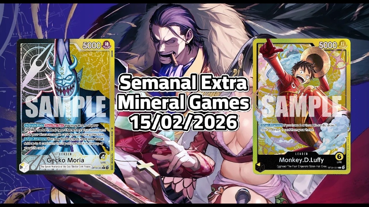 Gecko Moria (OP14) VS Luffy (ST29) | LGS Extra | 15/02/26