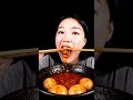 WARNING: Jaw-Stretching Bite! 😲 Eating TWO Spicy Sauce Dipped Eggs at ONCE | ASMR Satisfying