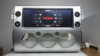 Belsee Best Navigation System for Toyota FJ Cruiser 2006-2017 Android 9.0 Auto Head Unit Stereo
