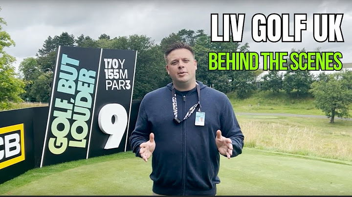 LIV Golf UK at JCB Golf and Country Club [BTS]