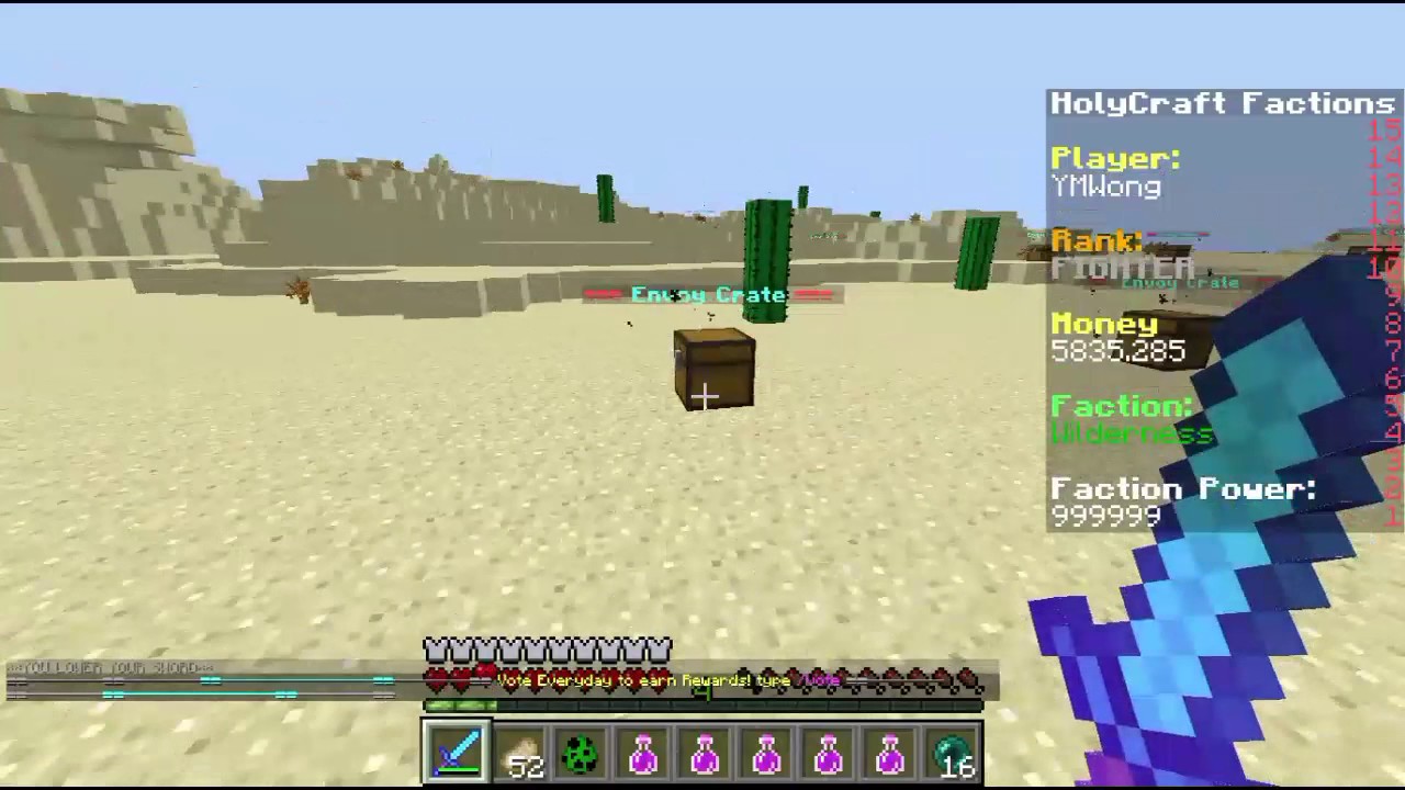 Minecraft Cracked Server | HolyCraft | Faction | Episode 1 - YouTube
