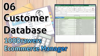 06 Customer Database - 100Drawers Ecommerce Manager [Free Download]