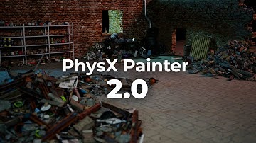 PhysXpainter V2.0 huge update - 3dsmax plugin