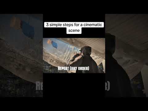 3 Simple Steps For A Cinematic Scene short