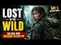 Lost in the Wild: The Girl Who Refused to Give Up 🌲🔥 #viral #video 