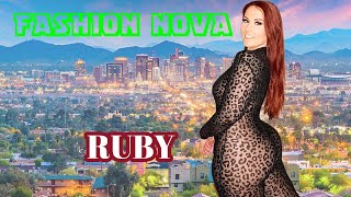 Ruby  | Biography | Wiki | Age | American Model Plus size - Fashion Nova