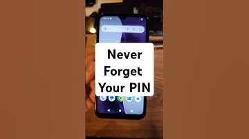 How to NEVER Forget Your Pin Pattern or Password - Blu G33