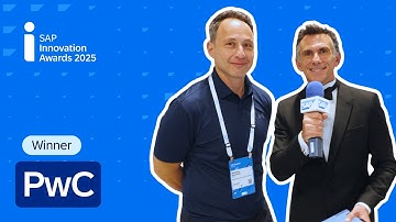 PwC Selected a Winner at the SAP Innovation Awards for Unlocking Business Value with AI