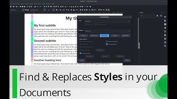 Find and replaces Styles in your Documents