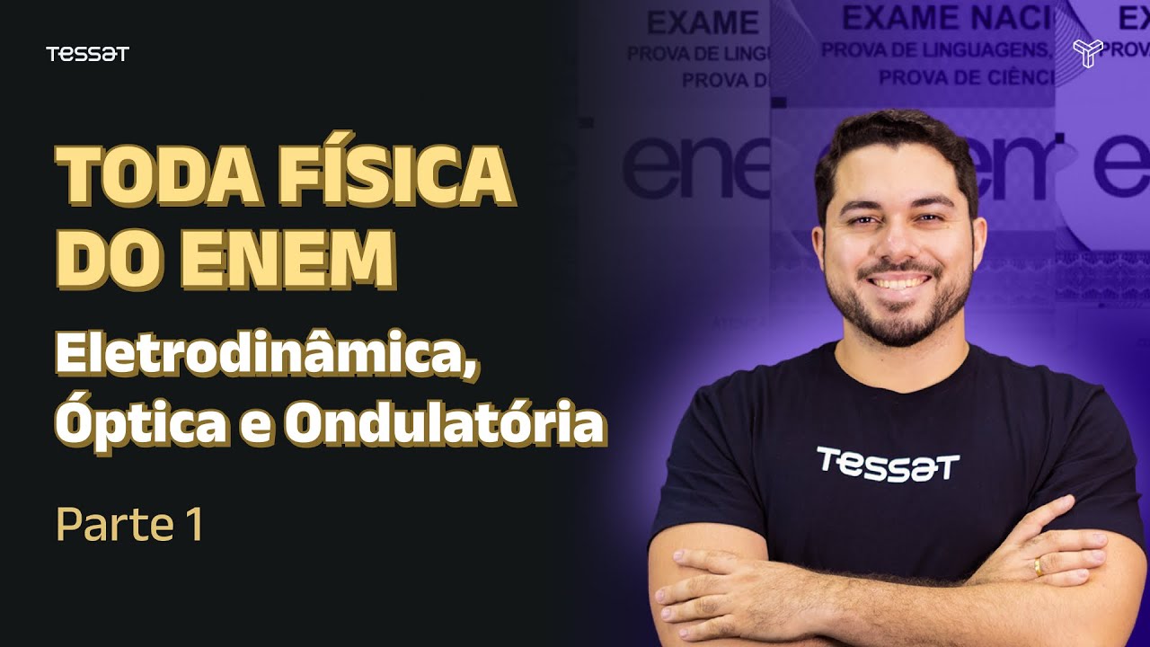 TODA FÍSICA DO ENEM, Eletrodinâmica, Óptica e Ondulatória