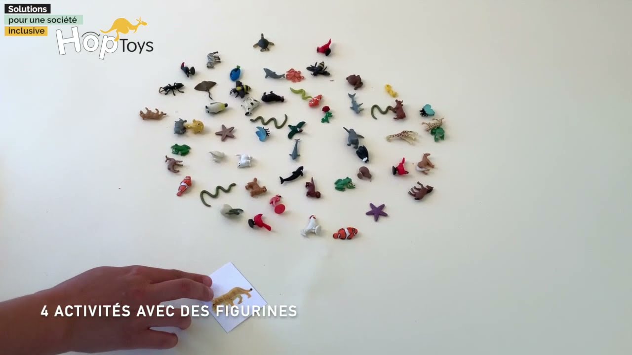 Mini figurines animaux de compagnie - HOPTOYS