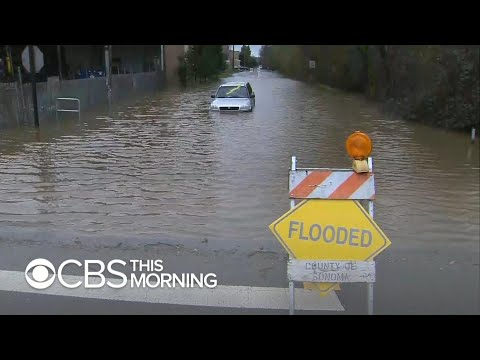 Mandatory flood evacuations in parts of Northern California