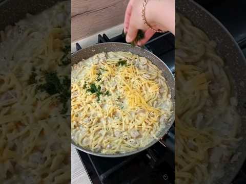 ВЧЕРАШНИЕ МАКАРОНЫ))) #врек #рецепт #рекомендации #вкусно #карбонара