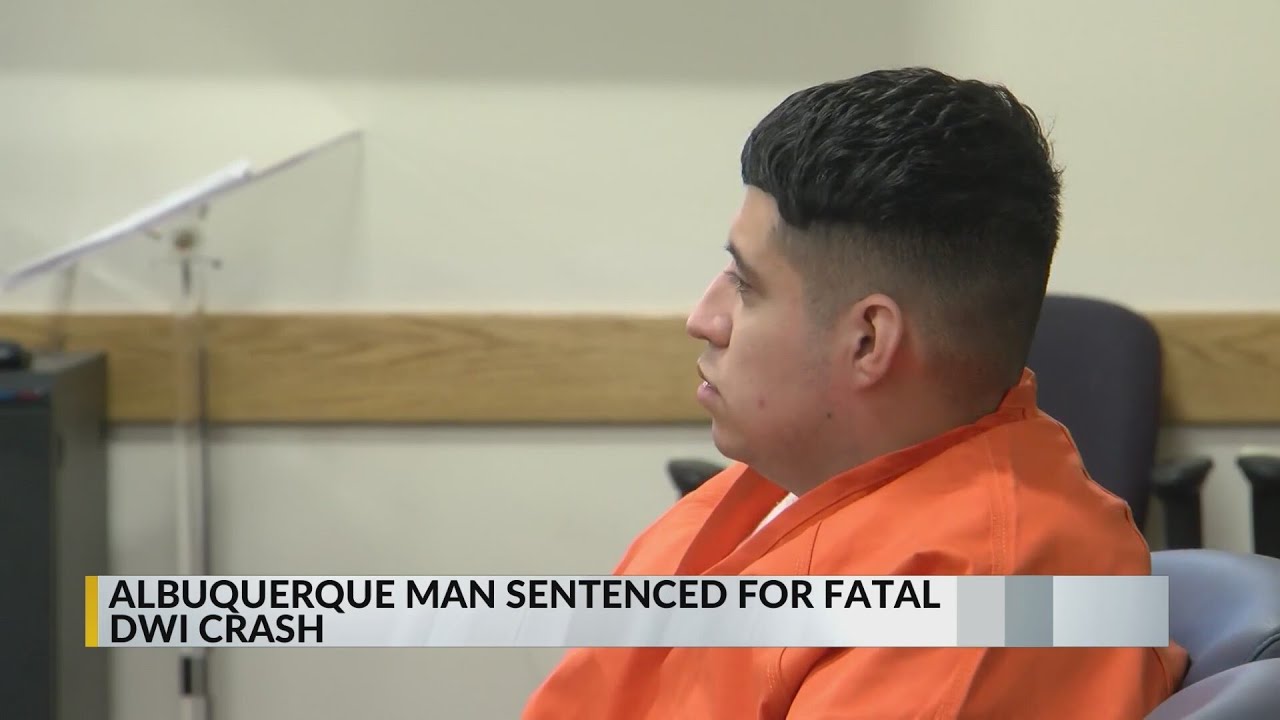 Albuquerque man sentenced for fatal DWI crash - YouTube